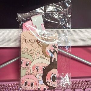 Labubu badge I.D. And lanyard